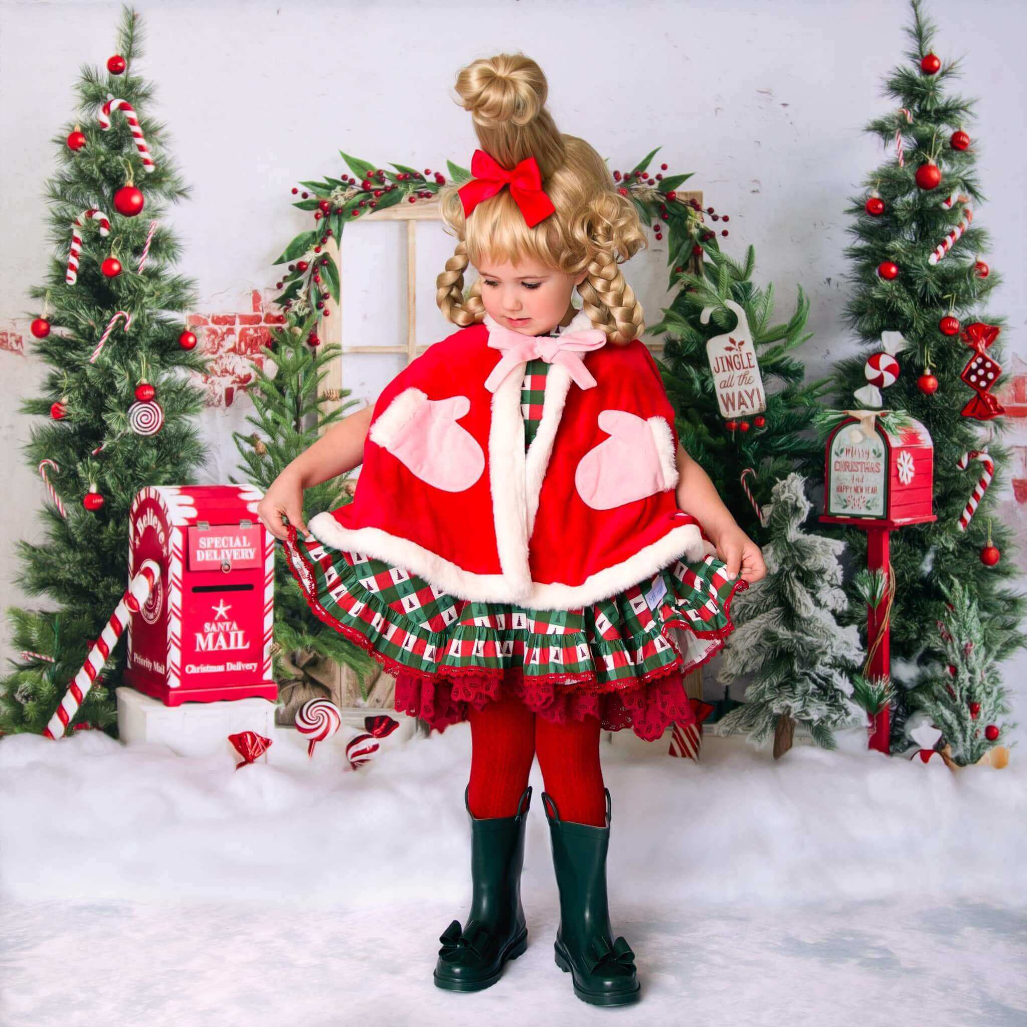 Kate Weihnachten Hintergrund Briefkasten Schnee von Emetselch - Kate Backdrop.de