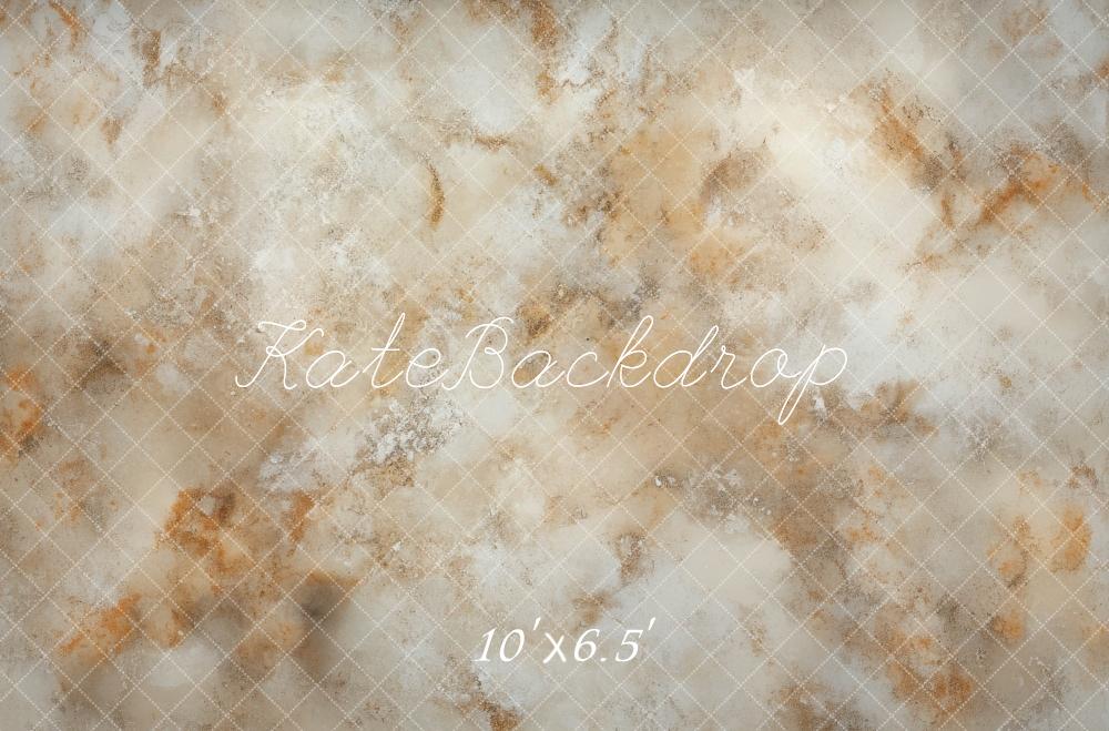 Kate Abstrakte Textur Marmor Beige Boden hintergrund Entworfen von Mini MakeBelieve