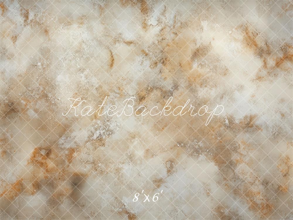 Kate Abstrakte Textur Marmor Beige Boden hintergrund Entworfen von Mini MakeBelieve