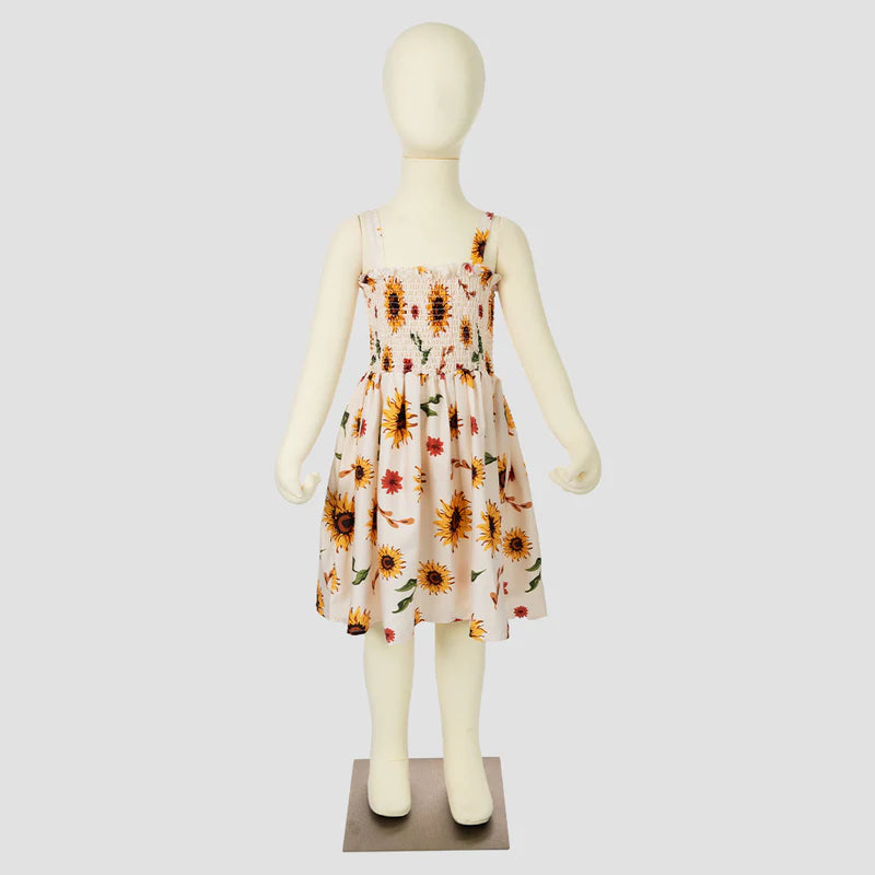 Kate Sommer Sonnenblume Kind Kleid für Fotografie