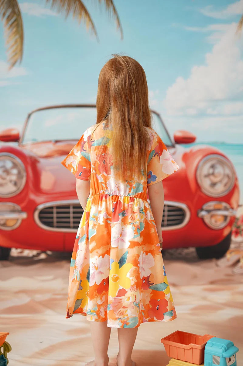 Kate Strandurlaub Kinderkleid für Fotografie