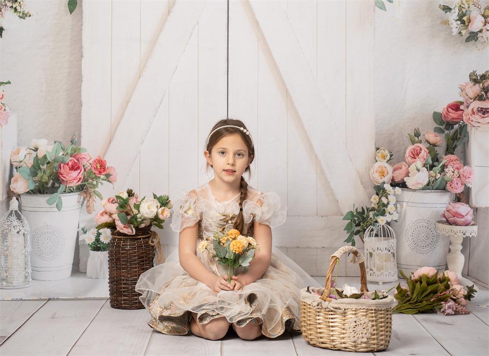 Kate Frühling Blume Holz Elegante Kulisse für Fotografie