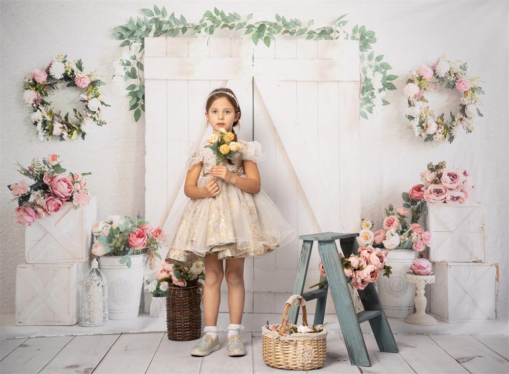 Kate Frühling Blume Holz Elegante Kulisse für Fotografie