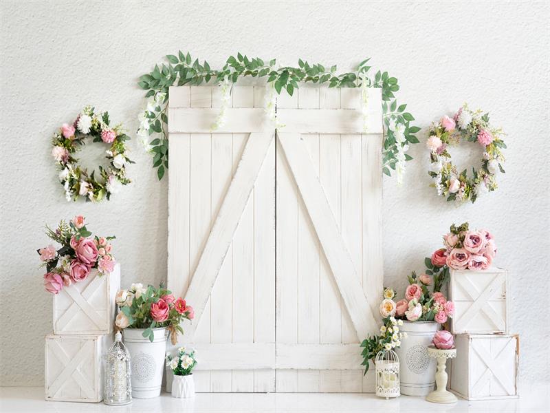 Kate Frühling Blume Holz Elegante Kulisse für Fotografie