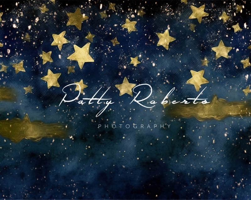 Kate Cake Smash Blauer Himmel Starry Night von Patty Roberts