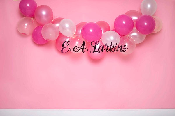 Kate Luftballons Flamingo Rosa Wand Mädchen Kinder Geburtstag Hintergrund Designed by Erin Larkins - Kate Backdrop.de