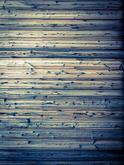 Katebackdrop：Kate Retro Yellow Dark Blue Wood Backdrop For Photography