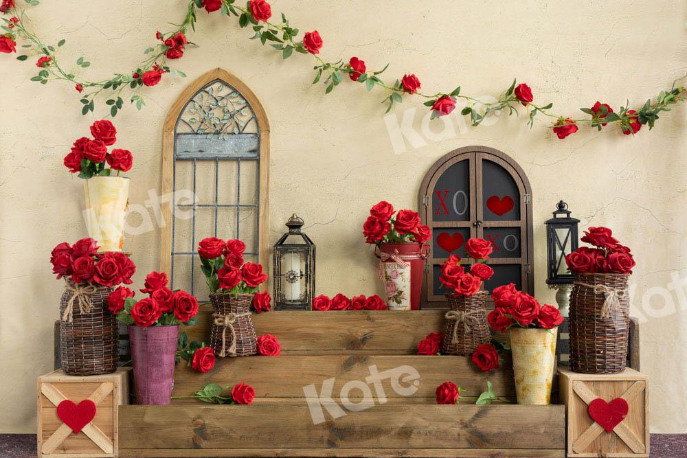 Kate Romantisch Valentinstag Hintergrund Rose von Emetselch - Kate Backdrop.de